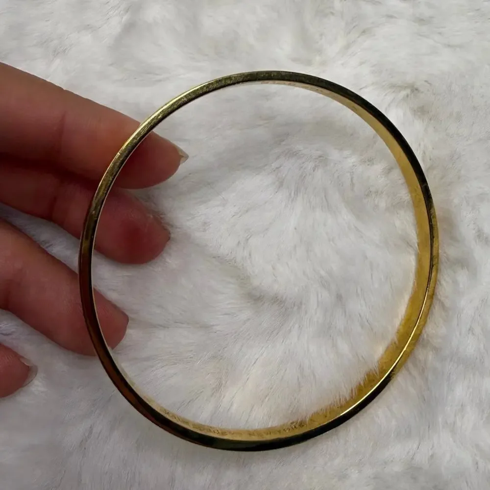 kate spade New York Gold Spade Bangle Bracelet - Picture 5 of 5